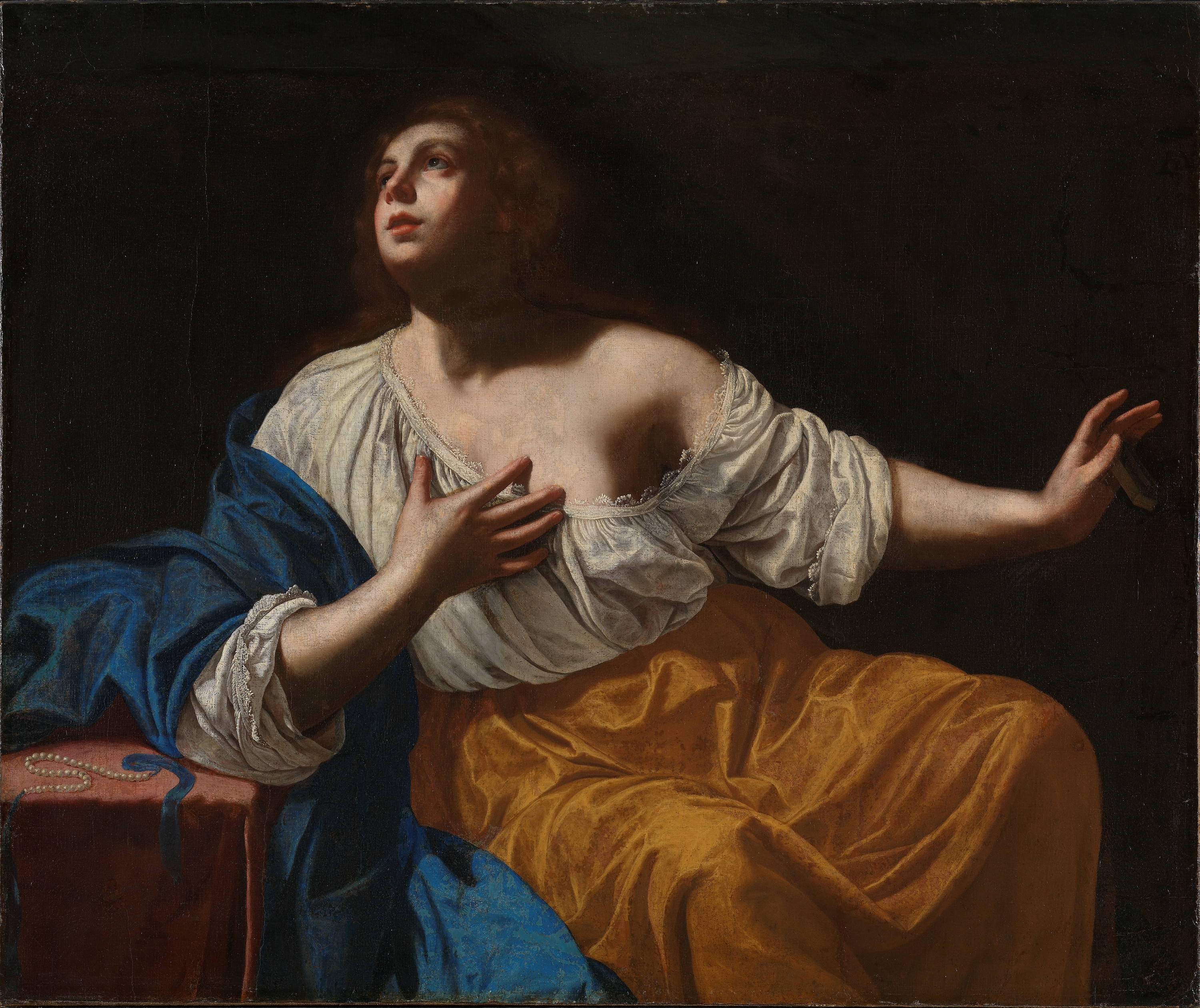 Artemisia Gentileschi (tilskrevet), Mary Magdalene