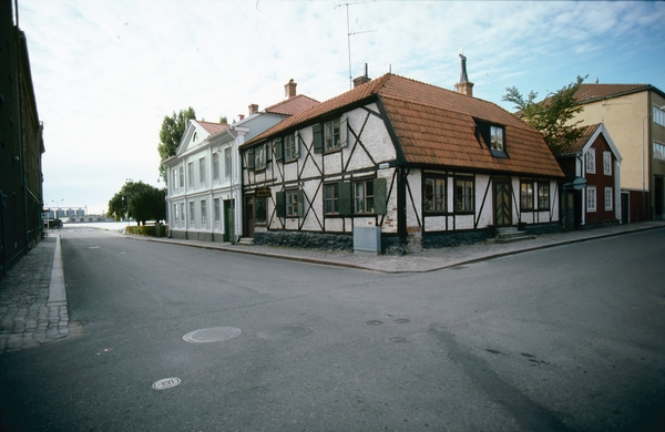 Proviantgatan, Kalmar. - Kalmar Läns Museum / DigitaltMuseum