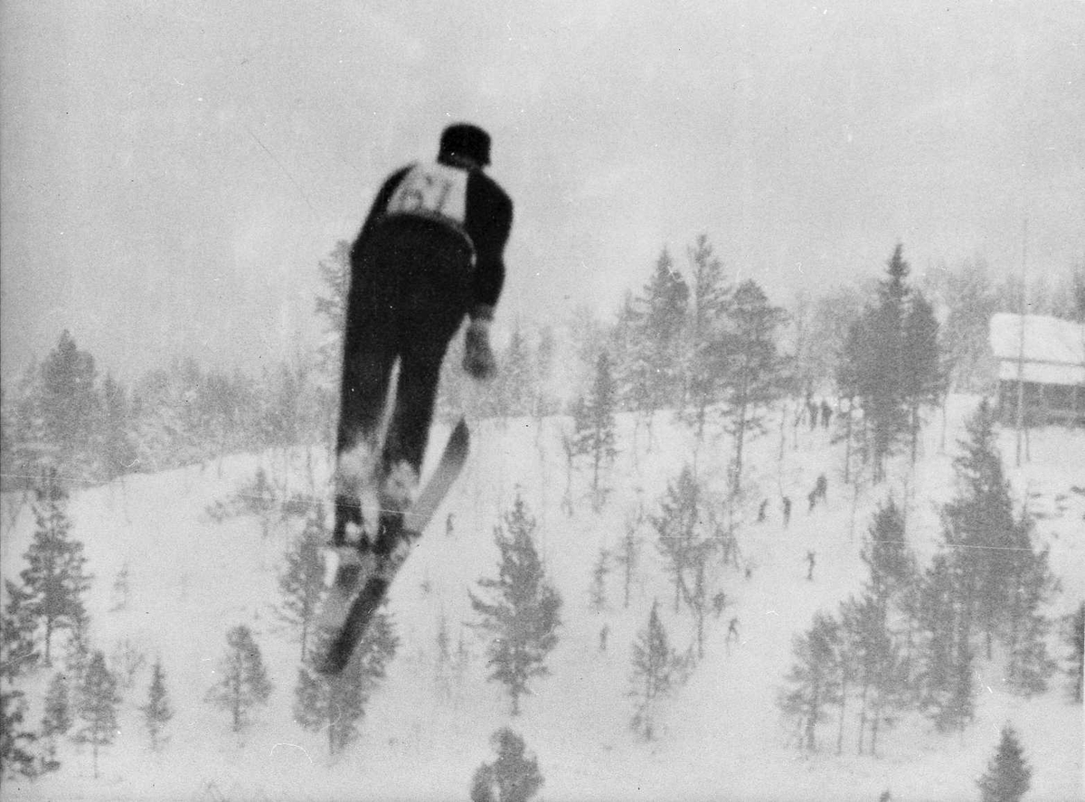 Skihopper, ski, naturforhold. - Anno Musea i Nord-Østerdalen ...