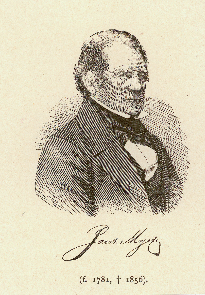 Jacob Meyer / f. 1781, + 1856 [xylografi] Oslo Museum / DigitaltMuseum